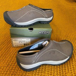 Keen Women's Kaci Slide - 8.5 - Brindle/Inca Gold